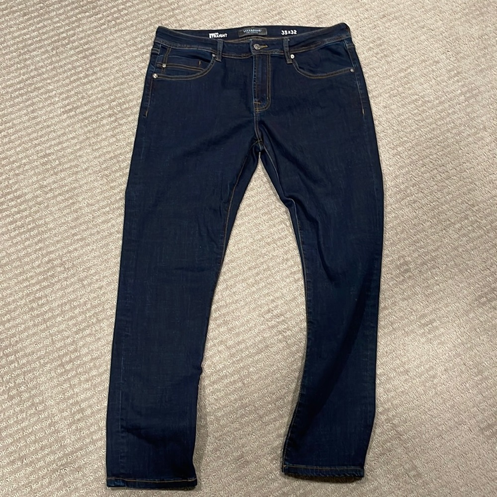 Never worn Liverpool jeans.  35x32 modern straight.
